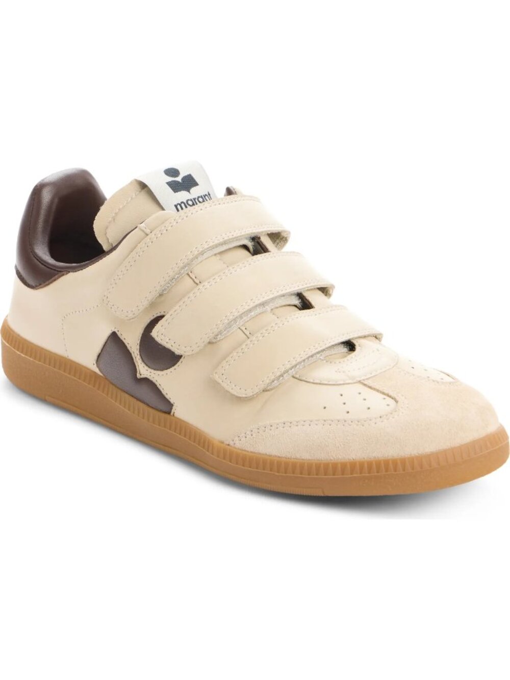 Isabel Marant BETH Leather Suede Sneakers Trainers Flat Shoes